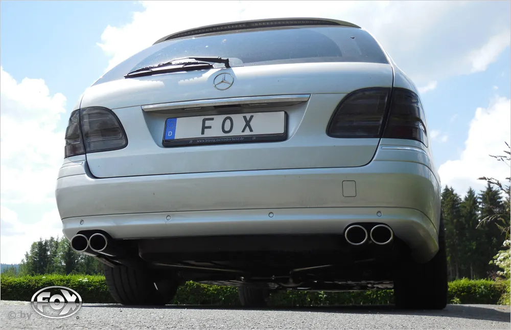 Escape FOX Mercedes E-Class S211 Caravan escape final duplex - 2x88x74 32 duplex