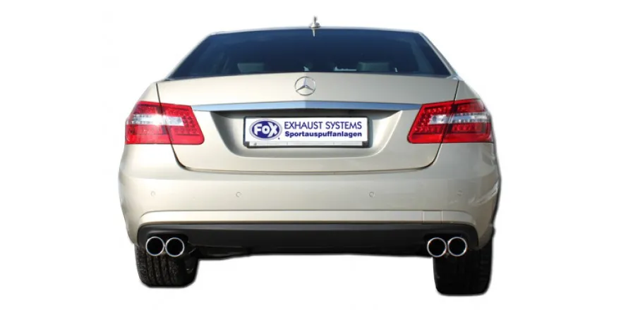 Escape FOX Mercedes E-Class W212 escape final duplex - 2x80 13 duplex