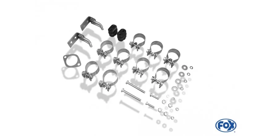 Escape FOX Mercedes Vito/ Viano - W639 Escape Final Duplex dch/izq - 2x76 11 dch/izq