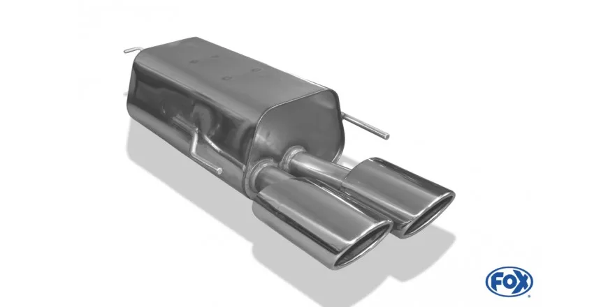 Escape FOX Mercedes CLK 209 escape final Ø70mm - 2x80 17