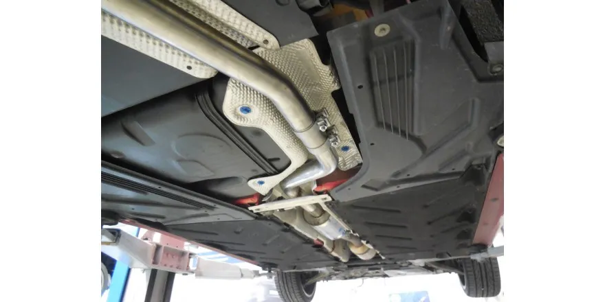 Escape FOX Mercedes CLA - C117/ X117 traccion delantera escape delantero para modelo con catalizador horizontal