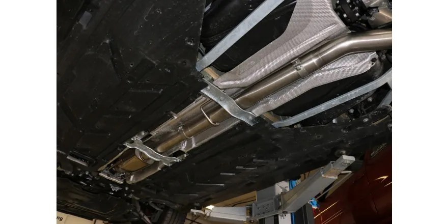 Silenciador delantero FOX Mercedes CLA 45AMG - 118