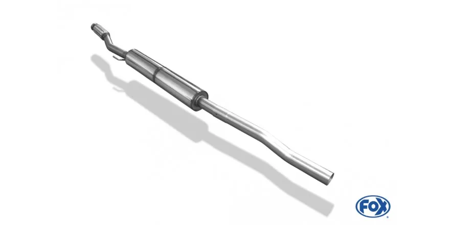 Escape FOX Mini One R57 - Cabrio - 1,6l 90kW escape delantero con flexible