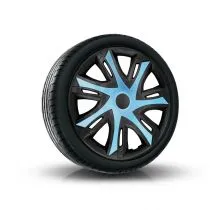 Tapacubos 14", N-POWER BICOLOR azul-negro 4pzs