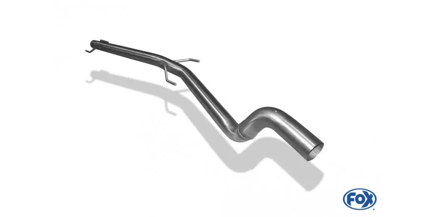 Escape FOX Opel Astra G Coupe/ Cabrio escape delantero Ø60mm