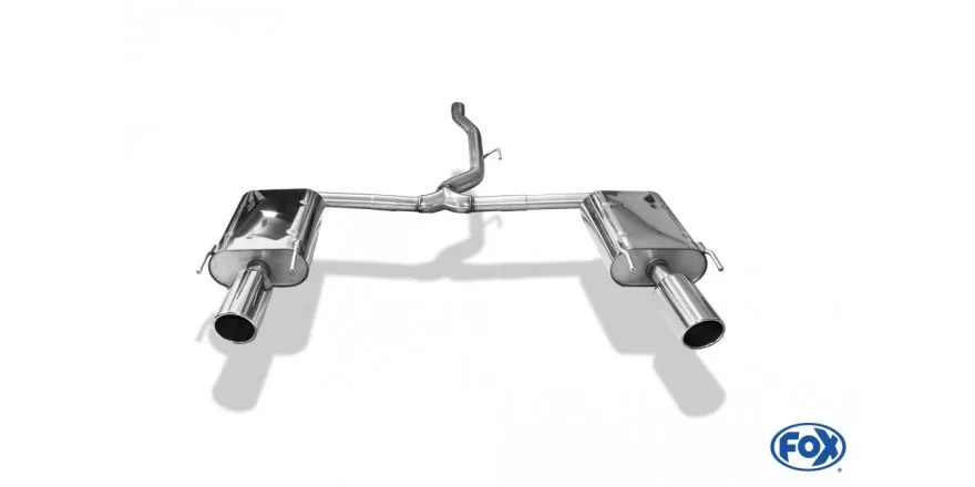 Opel Insignia A - Escape trasero FOX 4x4 Sports Tourer derecho / izquierdo - 1x100 tipo 16 derecho / izquierdo