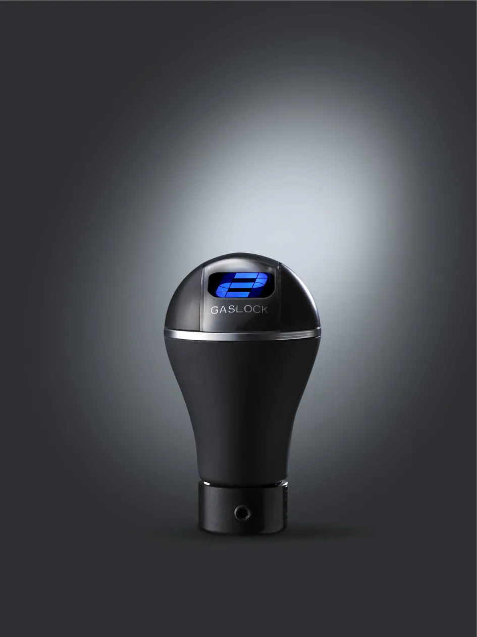 Pomos “Indy – Cator” Negro - Con Luz Y Pantalla Digital De Marchas