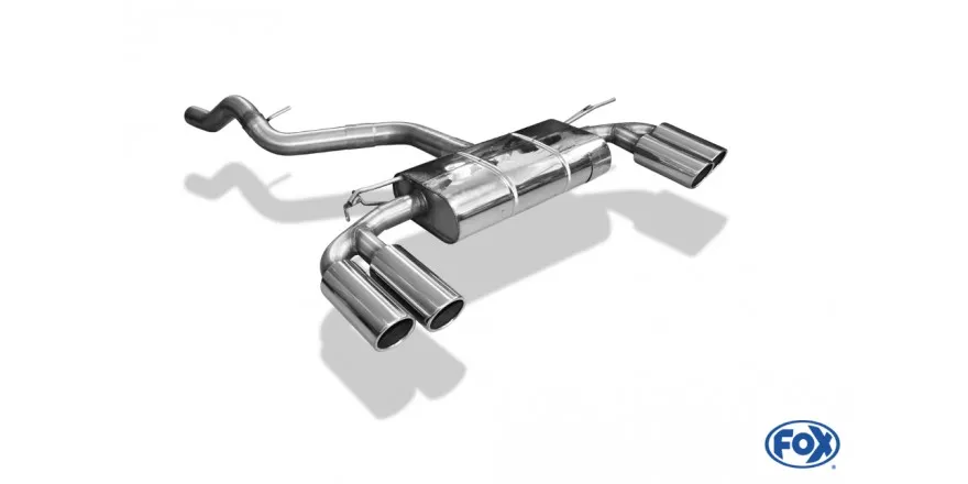 Seat Ateca 4x2 - Escape trasero FOX FP derecho / izquierdo - 2x90 tipo 16 derecho / izquierdo