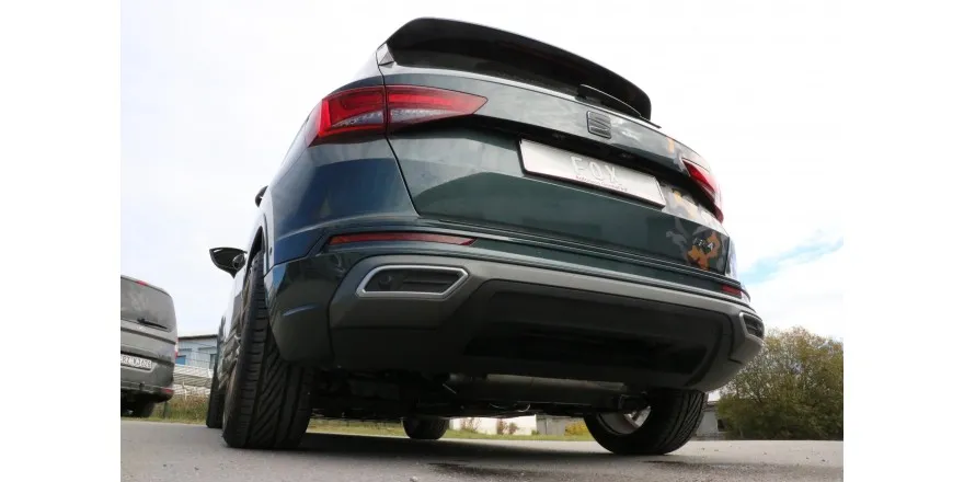 Seat Ateca 4x2 - Escape deportivo FP derecho/izquierdo - salida de escape invisible