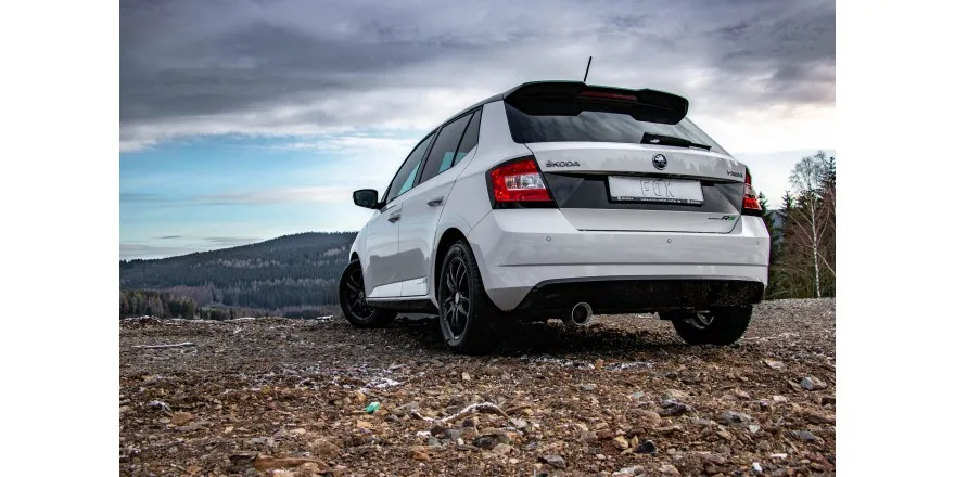 Escape trasero FOX Skoda Fabia NJ R5 Edition - 1x100 tipo 25