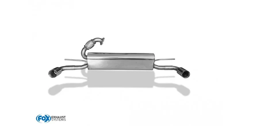 Smart Fortwo Coupe 451 Escape final derecho/izquierdo - 1x70 Typ 24 rechts/links