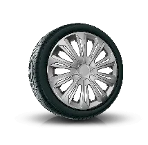 Tapacubos 14", STRONG GRIS 4 pzs