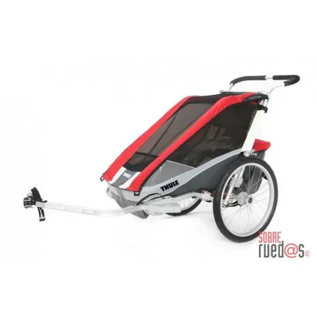 Thule Chariot Cougar2+Cycle (Rojo) 14--