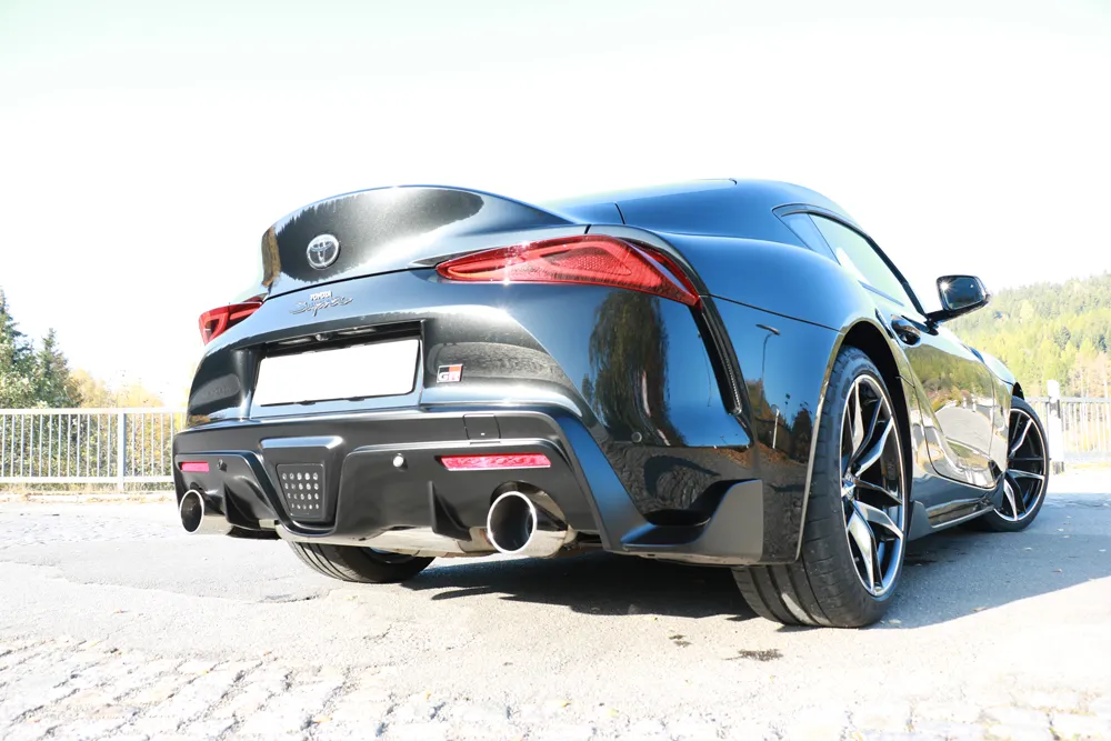 FOX Escape trasero salida cruzada derecha / izquierda - 1x114 tipo 12 Toyota Supra JTSC