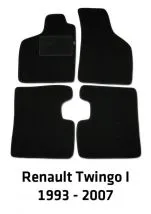 Alfombrillas de velours para Renault Twingo I, 1993-2006