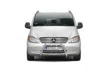 Bullbar delanteros Steeler para MERCEDES VITO 2003-2010 Modelo U