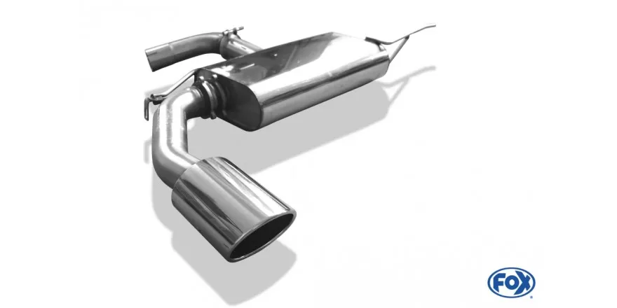 FOX Escape trasero en un lado - 129x106 tipo 32 Seat Altea 5P - tracción delantera Año: 2,0l TFSI 147kW 2,0l TDI 120/125kW